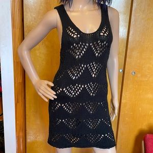 Beautiful black knit dress